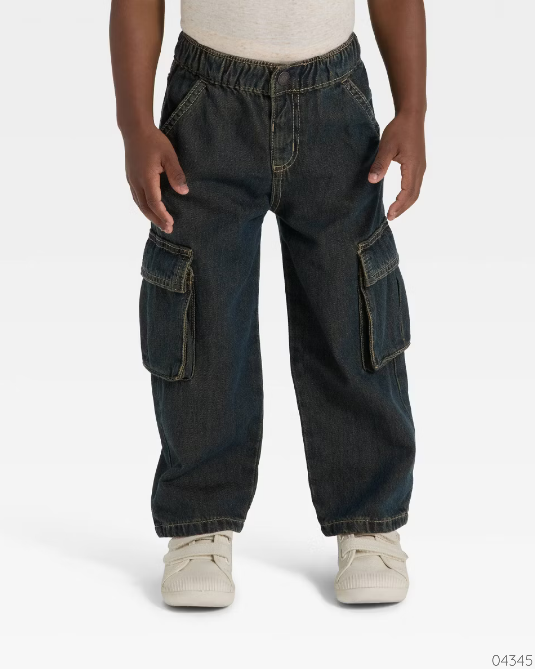 PANTALON CARGO CAT & JACK DARK WASH