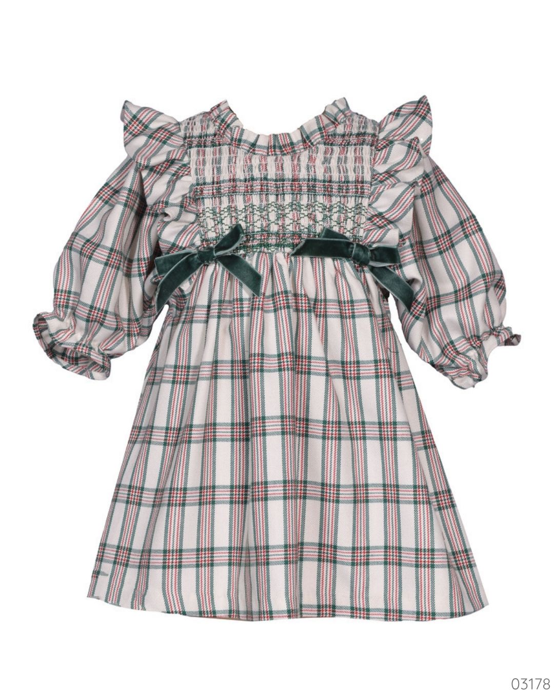 VESTIDO CUADRICULADO CHONGOS