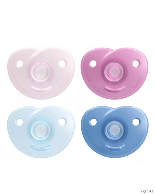 SET CHUPONES AVENT COLORES