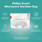 BOLSAS ESTERILIZADORAS PARA MICROONDAS