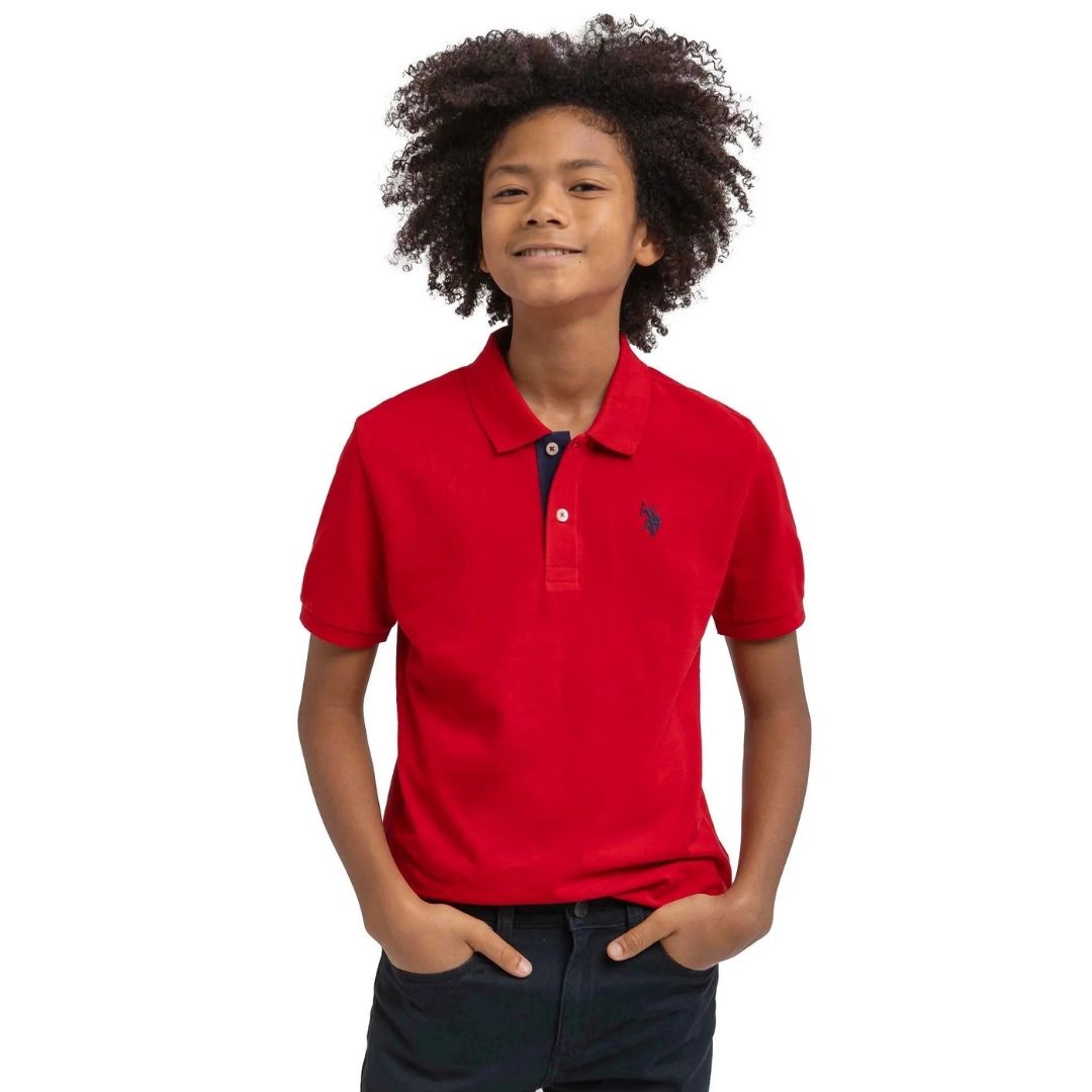 CAMISA MARCA US POLO ROJO