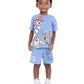 TRAJE 2PZS AZUL PAW PATROL