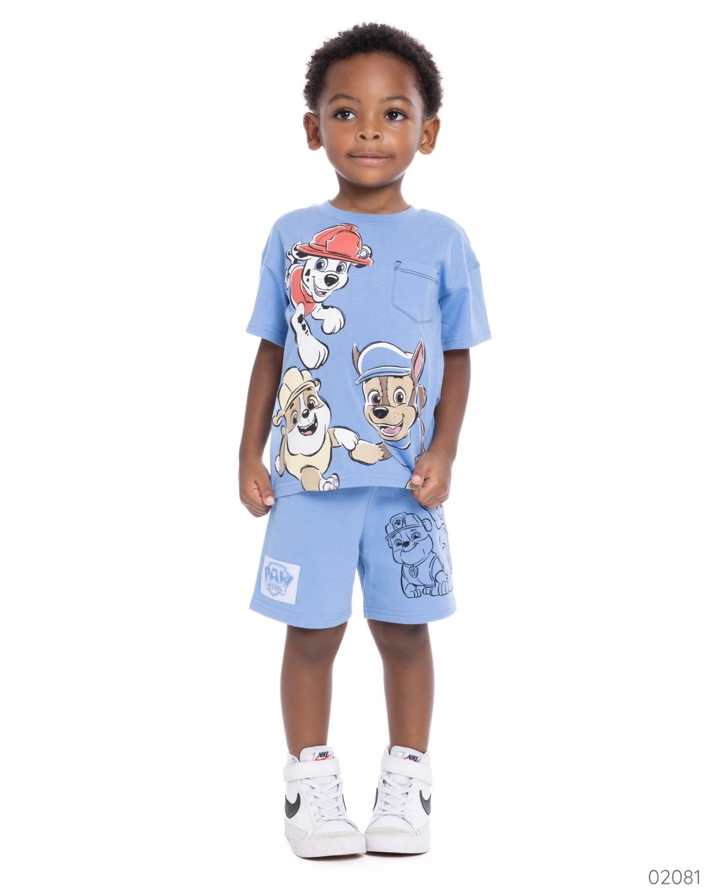 TRAJE 2PZS AZUL PAW PATROL
