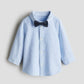 CAMISA AZUL CELESTE H&M CORBATIN
