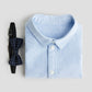 CAMISA AZUL CELESTE H&M CORBATIN