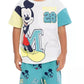 TRAJE 2PZS MICKEY MOUSE SHORT VERDE