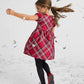 VESTIDO CHILDRENS PLACE ROJO