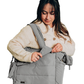 PAÑALERA BABBLERO PUFFER TOTE GRIS