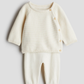 TRAJE BLANCO BORDADO H&M