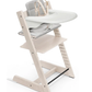 SILLA STOKKE TRIPP TRAPP WHITEWASH COJIN Y BANDEJA