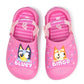 SANDALIAS TIPO CROCS BLUEY BINGO ROSA