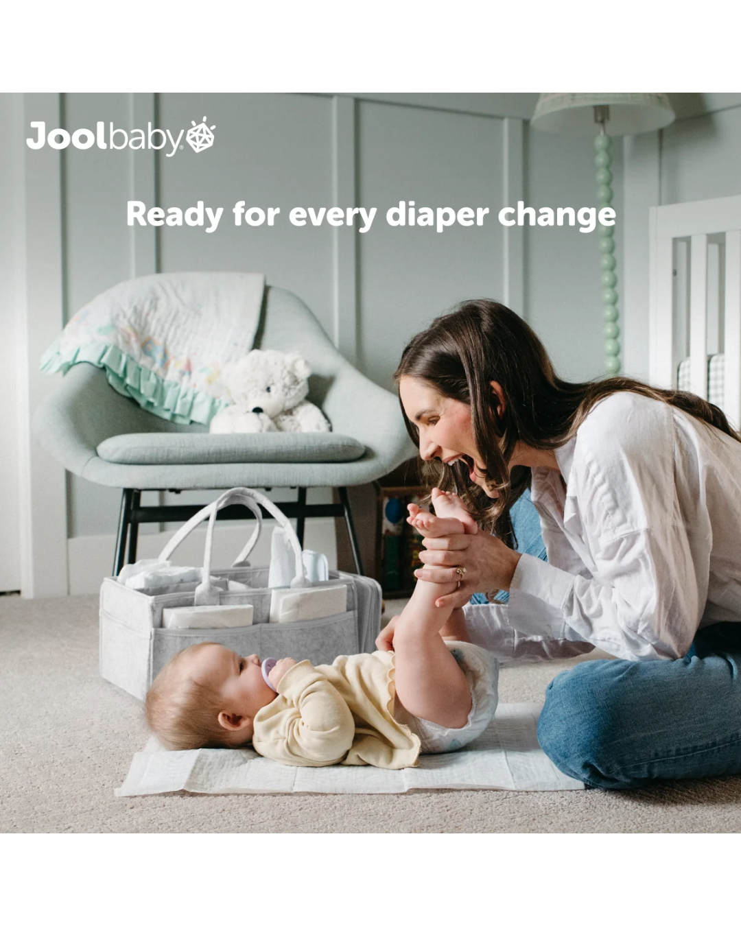 ORGANIZADOR PORTATIL BEIGE JOOL BABY