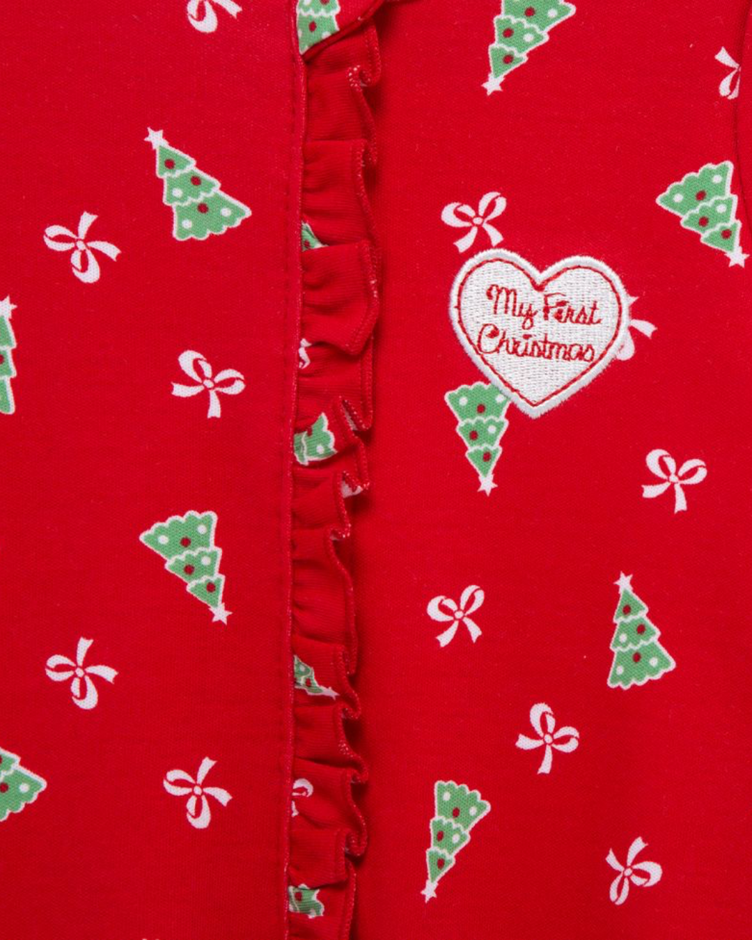 PIJAMA 1ST CHRISTMAS ROJA CORAZON