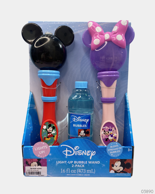 JUEGO DE BURBUJAS MINI Y MICKEY