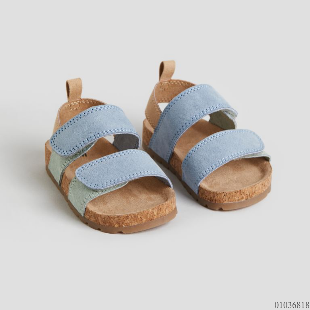 SANDALIAS H&M AZUL Y VERDE NIÑO