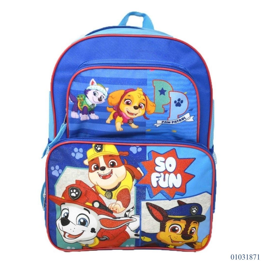 MOCHILA 16" PAW PATROL SO FUN