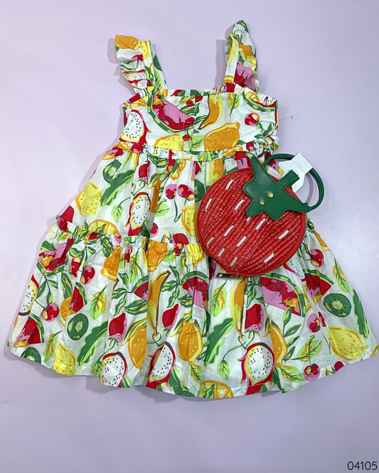 VESTIDO COLORES FRUTAS