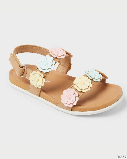 SANDALIAS DE FLORES