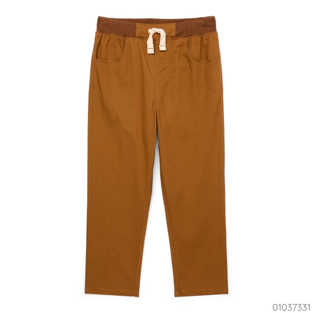 PANTALON CAFE AMARRAR EN CINTURA