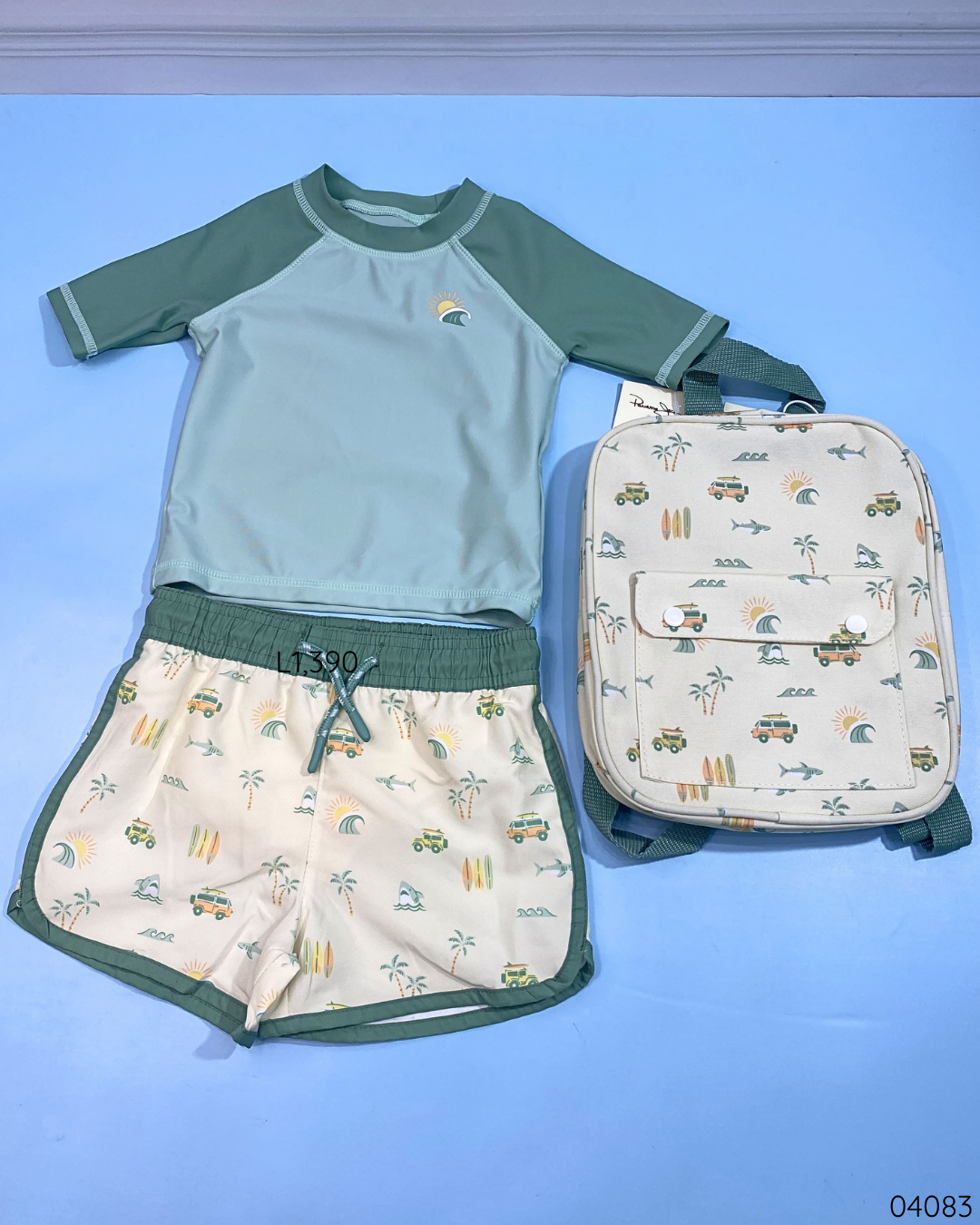 TRAJE DE BAÑO CON MOCHILA