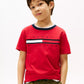 CAMISA TOMMY ROJA Y AZUL