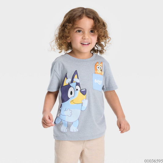 CAMISA DE BLUEY GRIS UNISEX