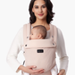 PORTA BEBE ERGONOMIC MALLA TRANSPIRABLE ROSA