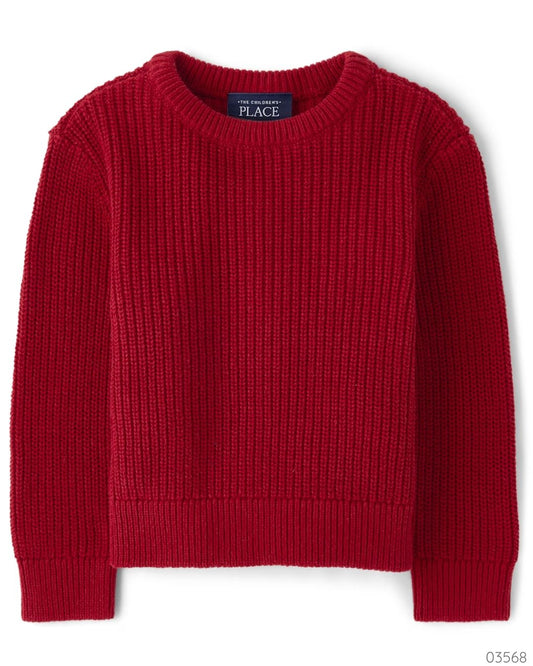 CAMISA SUETER CHILDRENS PLACE ROJA
