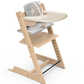SILLA STOKKE TRIPP TRAPP ROBLE NATURAL COJIN Y BANDEJA
