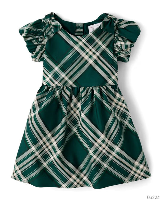 VESTIDO CHILDRENS PLACE VERDE