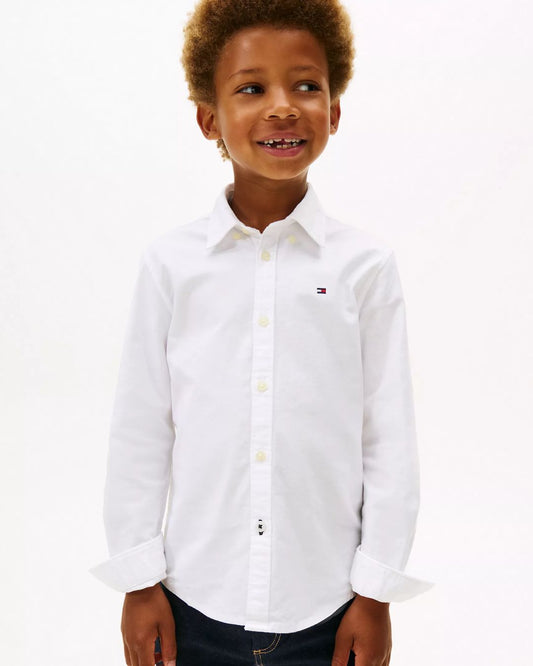 CAMISA MNGA LARGA TOMMY BLANCA