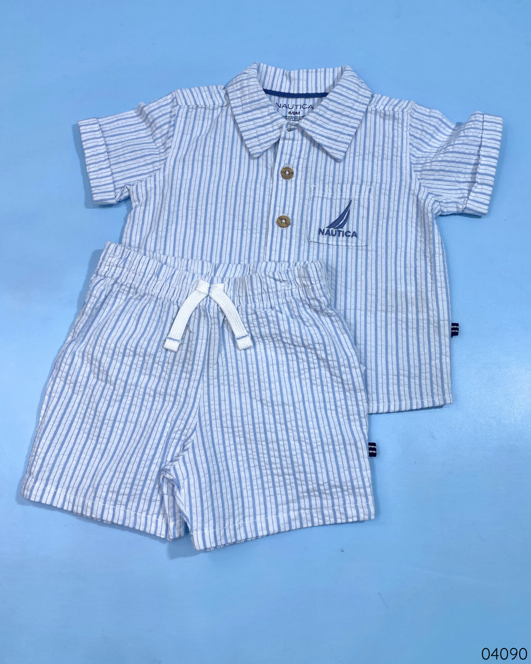 TRAJE NAUTICA 2PZS RAYAS