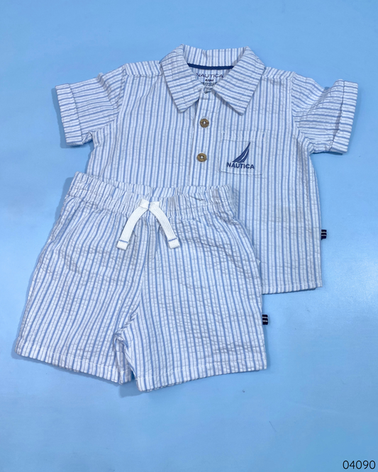 TRAJE NAUTICA 2PZS RAYAS