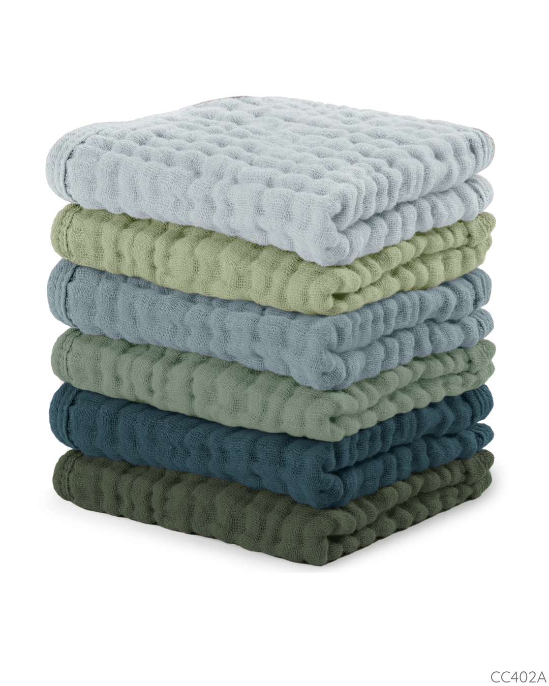 PAÑITOS MUSELINA COMFYCUBS MULTICOLOR AZUL