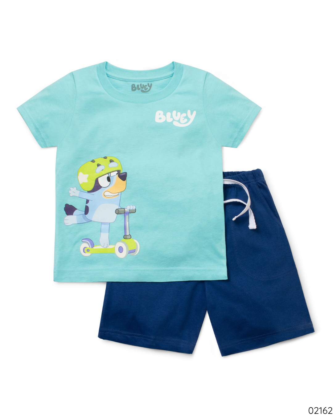 TRAJE 2 PZS BLUEY PATINETA