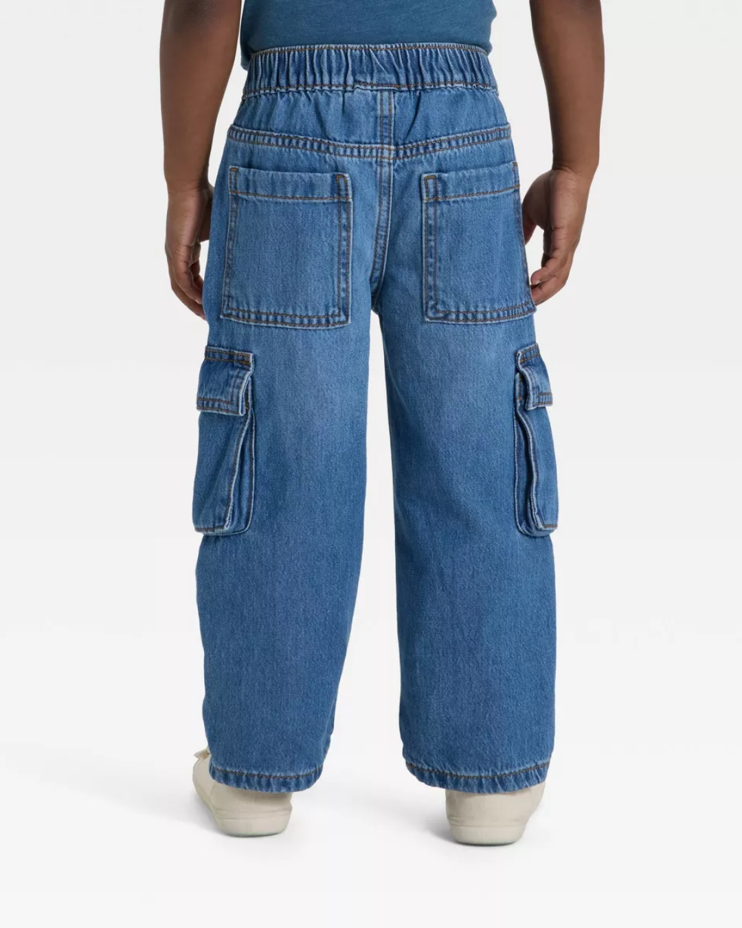 PANTALON CARGO CAT & JACK MEDIUM WASH