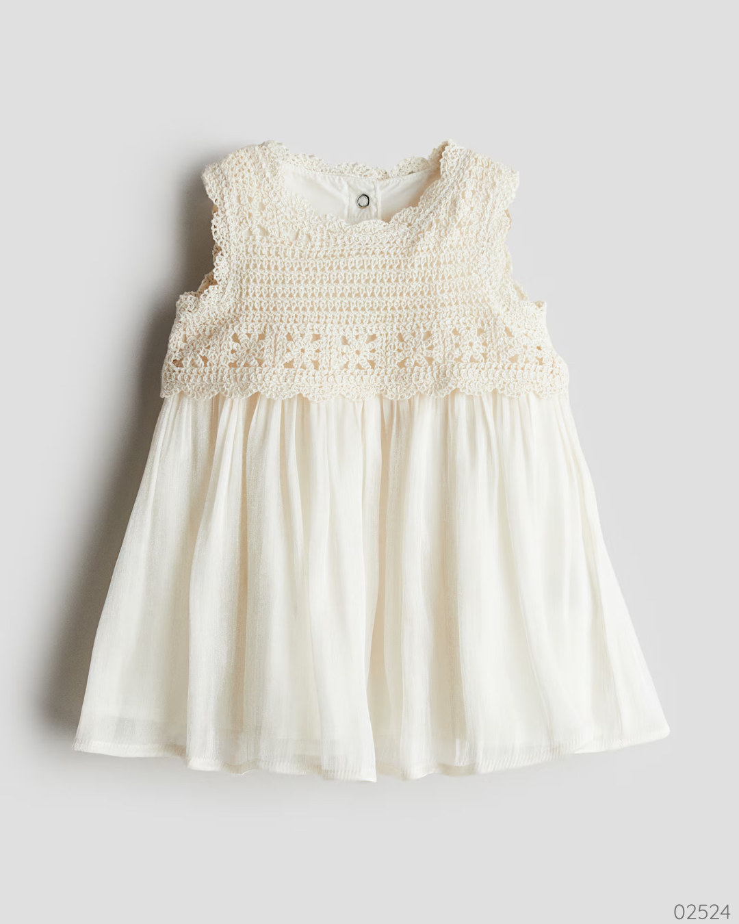 VESTIDO BLANCO BORDADO