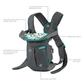 PORTABEBÉ SWIFT CLASSIC INFANTINO GRIS
 7-26 LIBRAS