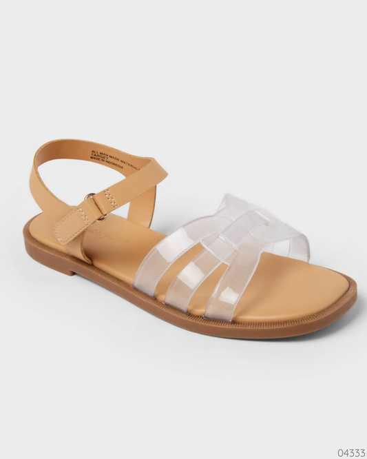 SANDALIAS CAFÉ TRASPARENT