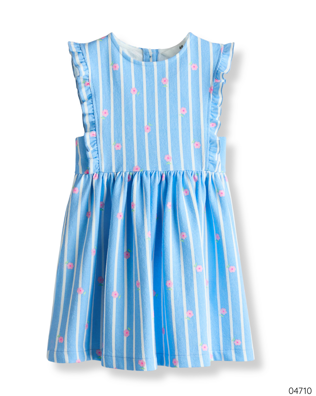 VESTIDO FLORES AZUL