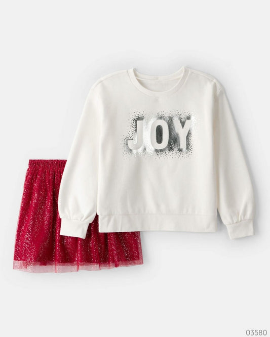 TRAJE 2PZS BLANCO JOY CARTERS