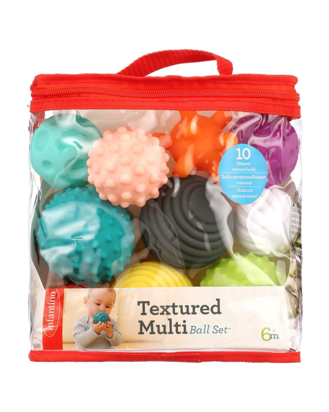SET DE PELOTAS TEXTURIZADAS INFANTINO