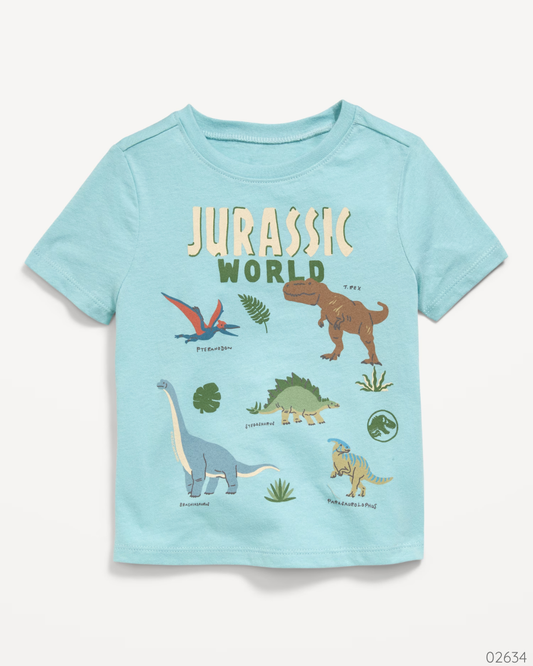 CAMISA JURASSIC WORLD AZUL
