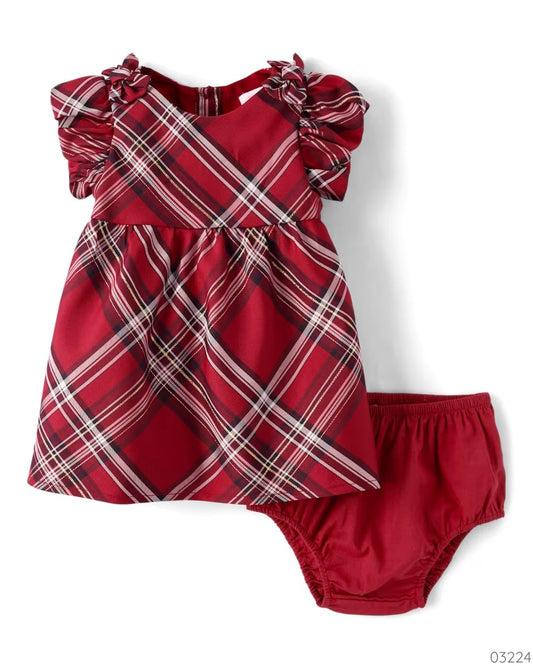VESTIDO CHILDRENS ROJO BABY