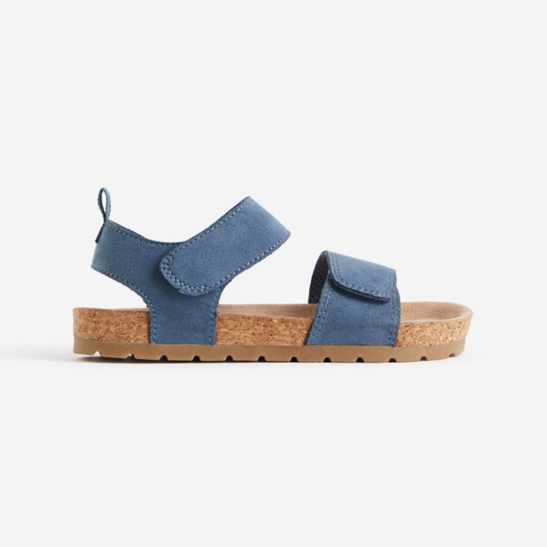 SANDALIAS H&M AZUL NIÑO VELCRO