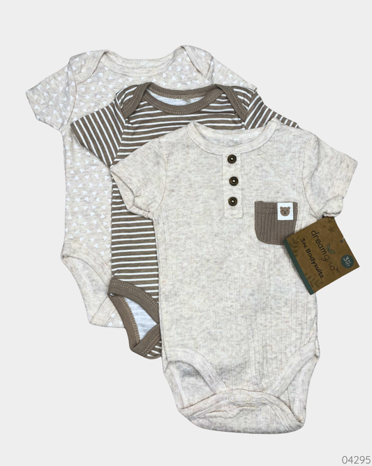 SET DE MAMELUCOS 3PZS GRIS