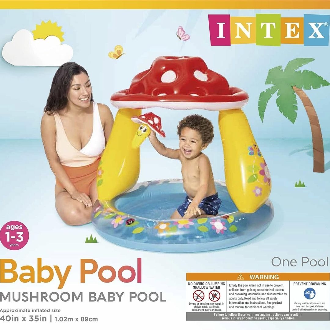 PISCINA HONGO ROJO INTEX 40" x 35"