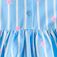 VESTIDO FLORES AZUL