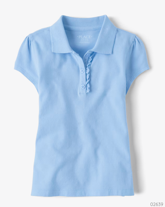 CAMISA CELESTE PIQUE POLO PLACE