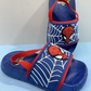 CHANCLETAS SPIDERMAN AZULES